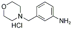 3-MORPHOLIN-4-YLMETHYL-PHENYLAMINE HYDROCHLORIDE Struktur