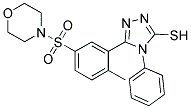 5-[2-METHYL-5-(MORPHOLINE-4-SULFONYL)-PHENYL]-4-PHENYL-4H-[1,2,4]TRIAZOLE-3-THIOL Struktur