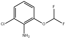 2-CHLORO-6-(DIFLUOROMETHOXY)ANILINE Struktur