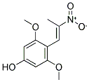 1-(2,6-DIMETHOXY-4-HYDROXYPHENYL)-2-NITROPROPENE Struktur