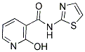 2-HYDROXY-N-(1,3-THIAZOL-2-YL)NICOTINAMIDE Struktur