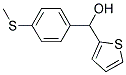 4-METHYLTHIOPHENYL-(2-THIENYL)METHANOL Struktur