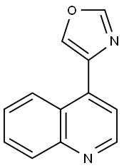 4-(OXAZOL-4-YL)QUINOLINE Struktur