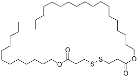 3,3'-THIODIPROPIONIC ACID DODECYL/OCTADECYL ESTER Struktur