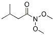 N,N-DIMETHOXYISOVALERIC ACID AMIDE Struktur