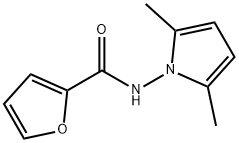 N-(2,5-DIMETHYL-1H-PYRROL-1-YL)-2-FURAMIDE Struktur