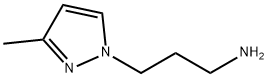 3-(3-METHYL-PYRAZOL-1-YL)-PROPYLAMINE Struktur