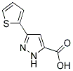 5-THIOPHEN-2-YL-2H-PYRAZOLE-3-CARBOXYLIC ACID Struktur