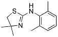 (4,4-DIMETHYL-4,5-DIHYDRO-THIAZOL-2-YL)-(2,6-DIMETHYL-PHENYL)-AMINE Struktur