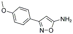 3-(4-METHOXYPHENYL)ISOXAZOL-5-AMINE Struktur