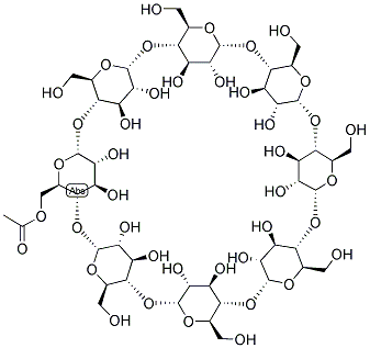 GAMMA-CYCLODEXTRIN ACETATE Struktur