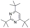 2,4,6-TRI-TERT-BUTYLPYRIMIDINE Struktur