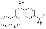 2-QUINOLIN-4-YL-1-(4-TRIFLUOROMETHYLPHENYL)ETHANOL