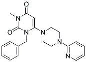 1-BENZYL-3-METHYL-6-(4-PYRIDIN-2-YL-PIPERAZIN-1-YL)-1H-PYRIMIDINE-2,4-DIONE|