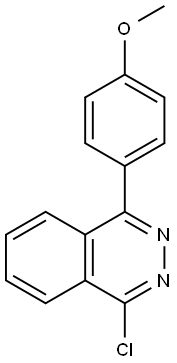 1-CHLORO-4-(4-METHOXY-PHENYL)-PHTHALAZINE Struktur