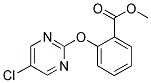 2-[(5-CHLOROPYRIMIDIN-2-YL)OXY]BENZOIC ACID, METHYL ESTER Struktur