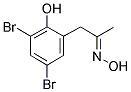 (3,5-DIBROMO-2-HYDROXYPHENYL)ACETONE OXIME Struktur