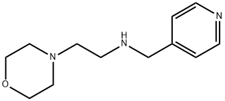 (2-MORPHOLIN-4-YL-ETHYL)-PYRIDIN-4-YLMETHYL-AMINE Struktur