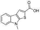 8-METHYL-8H-THIENO[2,3-B]INDOLE-2-CARBOXYLIC ACID Struktur