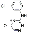 3-(5-CHLORO-2-METHYL-PHENYLAMINO)-4H-[1,2,4]TRIAZIN-5-ONE Struktur