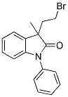 3-(2-BROMOETHYL)-3-METHYL-1-PHENYL-1,3-DIHYDRO-2H-INDOL-2-ONE Struktur