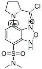 (R)-(+)-1-[7-(N,N-DIMETHYLSULFAMOYL)-4-BENZOFURAZANYL]-2-PYRROLIDINECARBONYL CHLORIDE Struktur