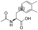 (S)-N-ACETYL-3,4-DIMETHYLPHENYLALANINE Struktur