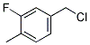 3-FLUORO-4-METHYLBENZYL CHLORIDE Struktur