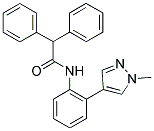 N-[2-(1-METHYL-1H-PYRAZOL-4-YL)PHENYL]-2,2-DIPHENYLACETAMIDE Struktur