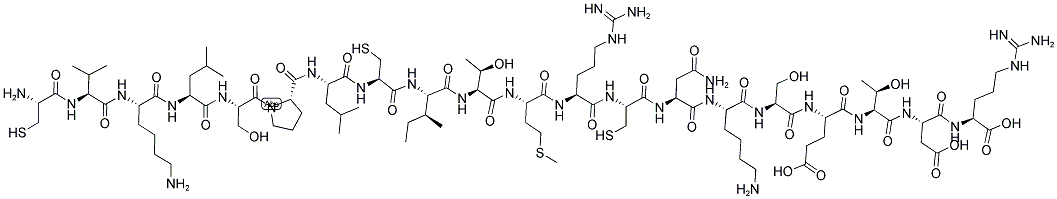 CVKLSPLCITMRCNKSETDR Struktur