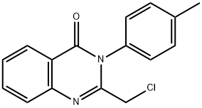 2-(CHLOROMETHYL)-3-(4-METHYLPHENYL)QUINAZOLIN-4(3H)-ONE Struktur