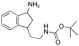 [2-(3-AMINO-INDAN-1-YL)-ETHYL]-CARBAMIC ACID TERT-BUTYL ESTER Struktur