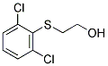 2,6-DICHLOROPHENYLTHIOETHANOL Struktur