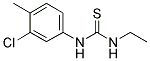 N-(3-CHLORO-4-METHYLPHENYL)-N'-ETHYLTHIOUREA Struktur