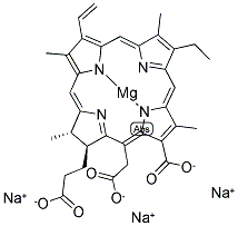 SODIUM MAGNESIUM CHLOROPHYLLIN Struktur