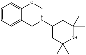 (2-METHOXY-BENZYL)-(2,2,6,6-TETRAMETHYL-PIPERIDIN-4-YL)-AMINE Struktur