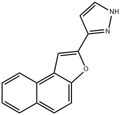 5-NAPHTHO[2,1-B]FURAN-2-YL-1H-PYRAZOLE Struktur