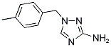 1-(4-METHYL-BENZYL)-1H-[1,2,4]TRIAZOL-3-YLAMINE Struktur