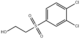 3,4-DICHLOROPHENYLSULFONYLETHANOL Struktur