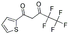 4,4,5,5,5-PENTAFLUORO-1-THIOPHEN-2-YL-PENTANE-1,3-DIONE Struktur