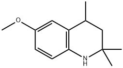 6-METHOXY-2,2,4-TRIMETHYL-1,2,3,4-TETRAHYDROQUINOLINE Struktur