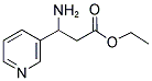 3-AMINO-3-PYRIDIN-3-YL-PROPIONIC ACID ETHYL ESTER Struktur