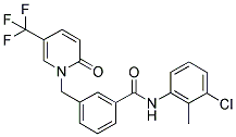 1-[3-(3-CHLORO-2-METHYLPHENYLAMINOCARBONYL)BENZYL]-5-(TRIFLUOROMETHYL)-2-PYRIDONE