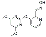 1-AZA-2-[3-[(4,6-DIMETHOXYPYRIMIDIN-2-YL)OXY]PYRIDIN-2-YL]-1-HYDROXYETHENE Struktur