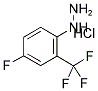 4-FLUORO-2-(TRIFLUOROMETHYL)PHENYLHYDRAZINE HYDROCHLORIDE Struktur