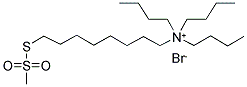 8-(TRIBUTYLAMMONIUM)OCTYL METHANETHIOSULFONATE BROMIDE Struktur