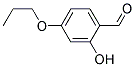 2-HYDROXY-4-PROPOXY-BENZALDEHYDE Struktur