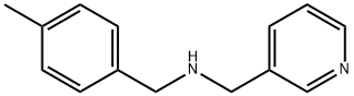 (4-METHYL-BENZYL)-PYRIDIN-3-YLMETHYL-AMINE Structure