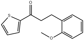 3-(2-METHOXYPHENYL)-1-(2-THIENYL)-1-PROPANONE Struktur