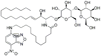 C12 NBD LACTOSYL CERAMIDE Struktur